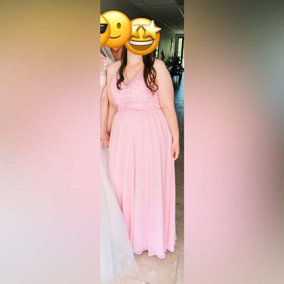 LIGHT PINK DRESS - Picture 3 of 4